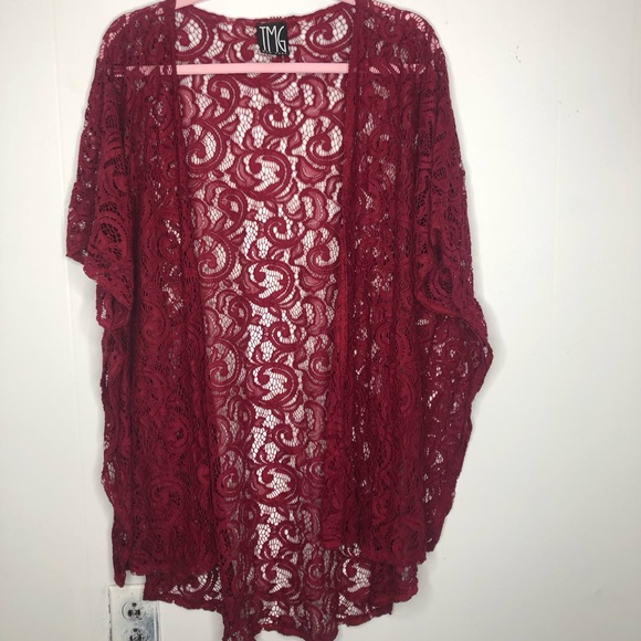 Tops - Lace Kimono